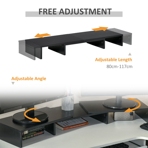 Deskform Adjustable Monitor Riser